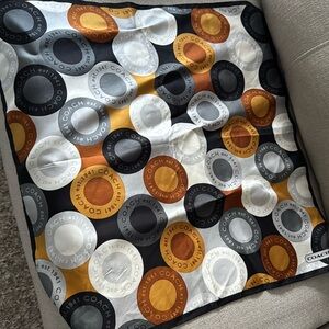 Coach 100% silk scarf. 21inchx21inch